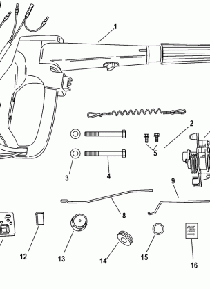 Tiller Handle Conversion Kit-Manual 896289A01