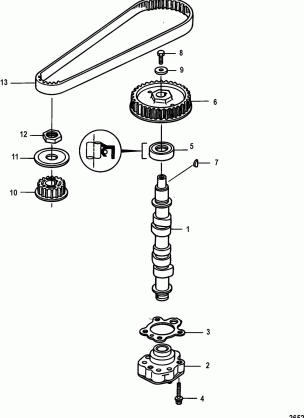 Camshaft and Oil Pump