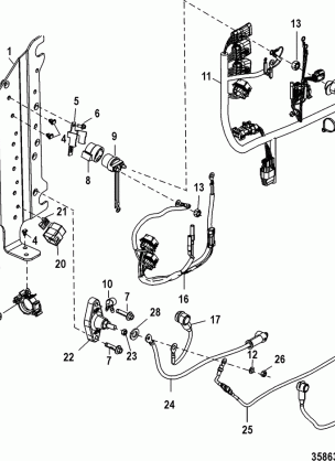 Electrical Plate Components Serial Number 1B723943 and Up