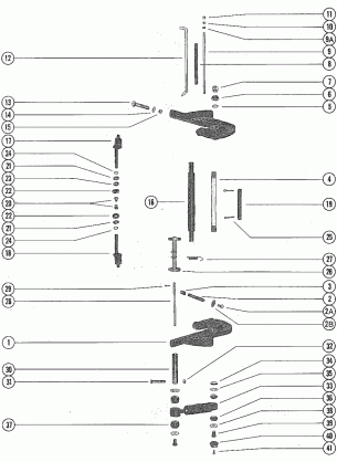 CLAMP BRACKET AND REVERSE LOCK