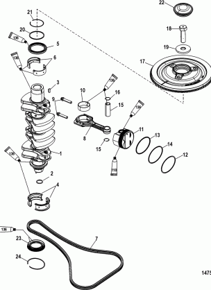 Crankshaft Pistons and Connecting Rods