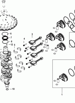 Crankshaft Pistons and Connecting Rods