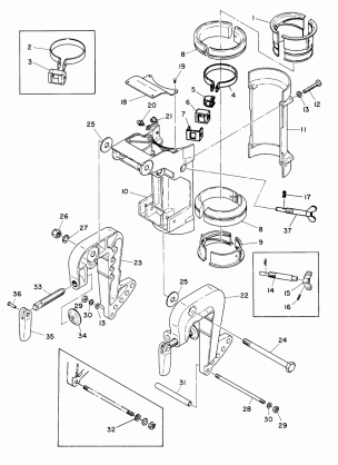 CLAMP AND SWIVEL BRACKET