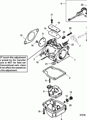 CARBURETOR WME-50 / 51 / 52 / 79 / 80 / 81