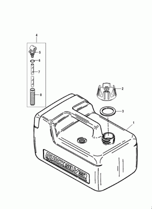 Fuel Tank Assembly(3.2 Gallon)