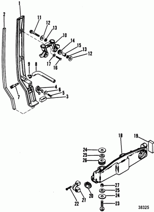 COWL MOUNTING BRACKETS