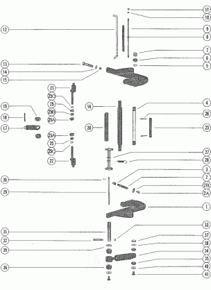 CLAMP BRACKET AND REVERSE LOCK