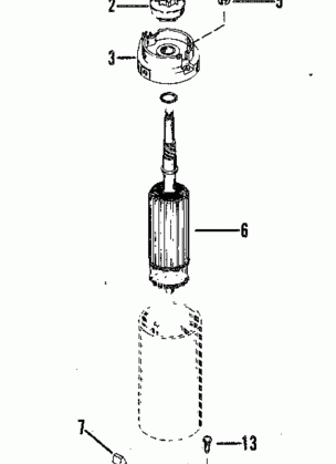 STARTER MOTOR ASSEMBLY