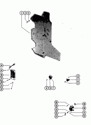 SWITCH BOX AND STARTER SOLENOID