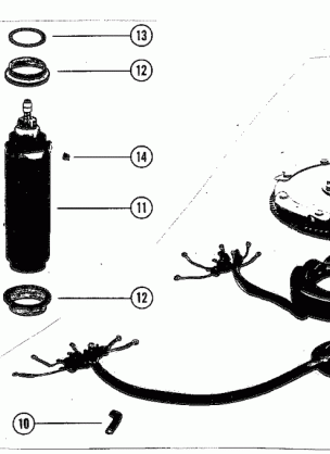 FLYWHEEL STARTER MOTOR AND STATOR