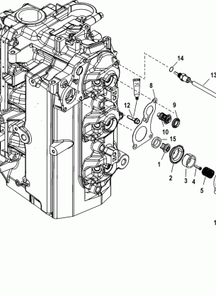 Poppet / Thermostat Mounting