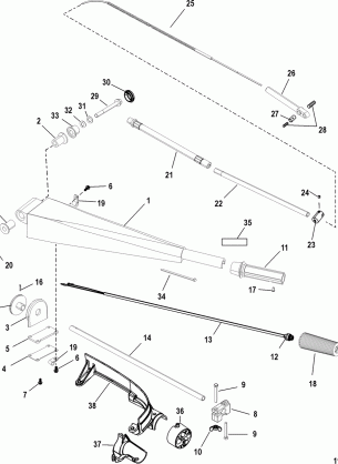 Steering Handle Kit 896648A09