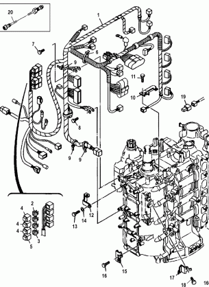 Electrical Components Engine Wiring Harness