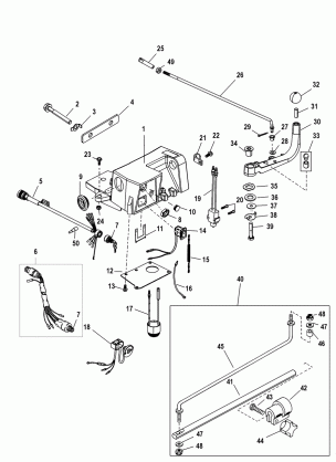 Steering Handle Kit Components