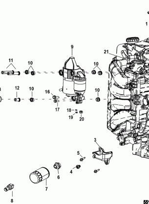 Starter Motor / Oil Filter / Sensors