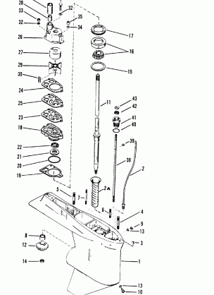 GEAR HOUSING(DRIVESHAFT) (CASTING tahos_1674-814247C)