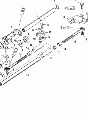 Dual Engine Tie Bar Kit