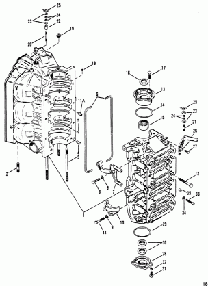 Cylinder Block and End Caps