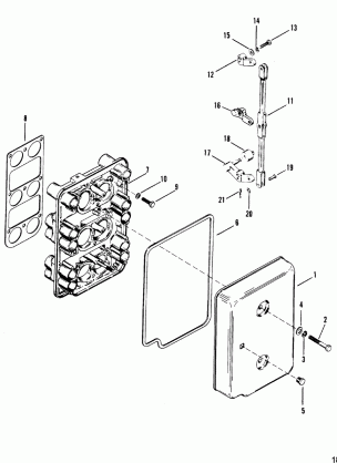 Choke Plate and Throttle Levers