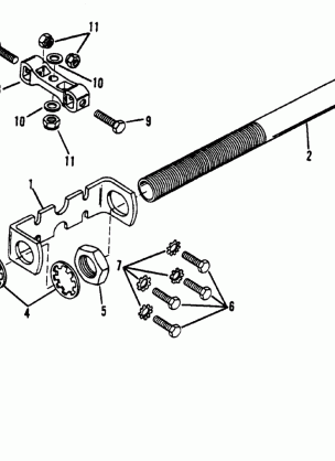 STEERING ATTACHING KIT