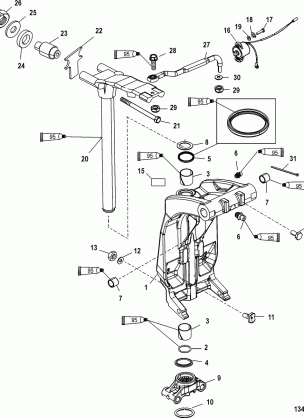 Swivel Bracket and Steering Arm