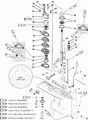 GEAR HSG(DRIVESHAFT)(CNTR ROTATION) (S / N-0G438000 UP)