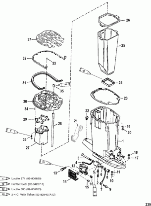 DRIVESHAFT HOUSING AND EXHAUST TUBE