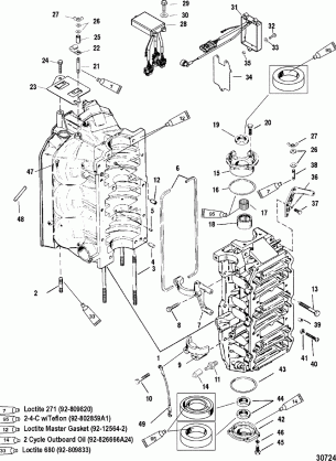 CYLINDER BLOCK AND END CAPS