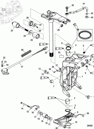 Swivel Bracket and Steering Arm