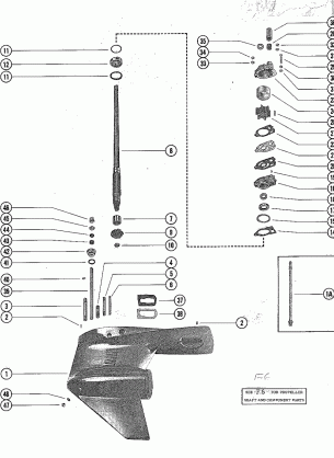 GEAR HOUSING ASSEMBLY COMPLETE (PAGE 1)