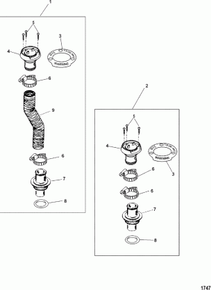 Deck Oil Fill Kit 15969A3 or 15969A5