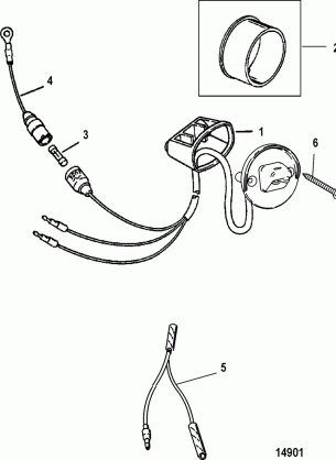 Power Trim Switch Kit(18286A18 and 18286A19)