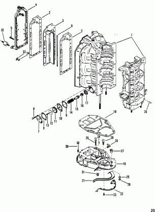 Exhaust Manifold and Exhaust Plate