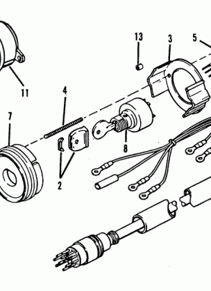 KEY SWITCH ASSEMBLY