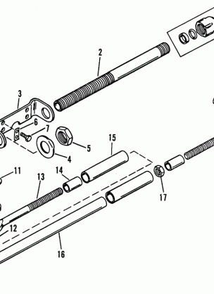 DUAL ENGINE EXTENSION KIT (COUNTER ROTATION ENGINES)