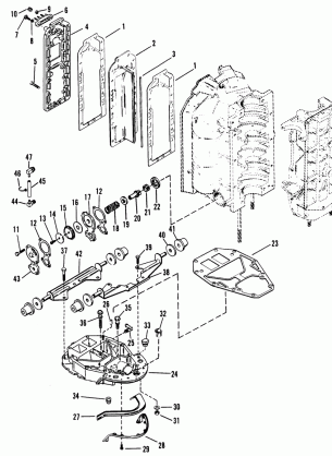 EXHAUST MANIFOLD AND EXHAUST PLATE