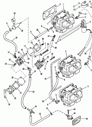 FUEL PUMP AND CARBURETOR