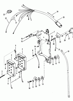 WIRING HARNESS / STARTER SOLENOID