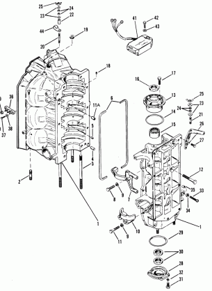 CYLINDER BLOCK AND END CAPS