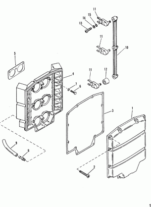 Choke Plate and Throttle Levers