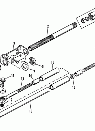 DUAL ENGINE EXTENSION KIT (COUNTER ROTATION ENGINES)