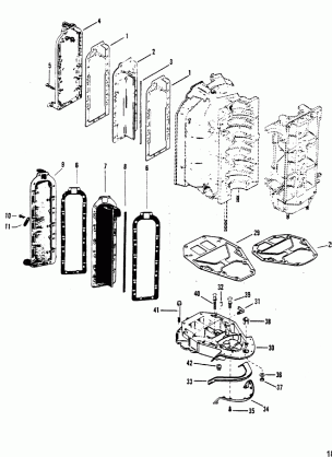 Exhaust Manifold and Exhaust Plate