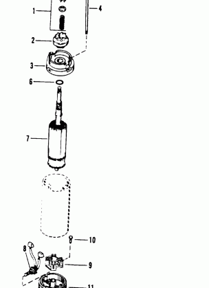 Starter Motor(8 Tooth Pinion)