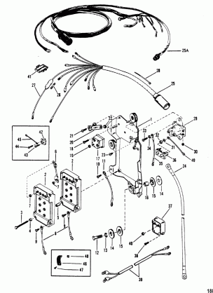 Wiring Harness Starter Solenoid & Rectifier