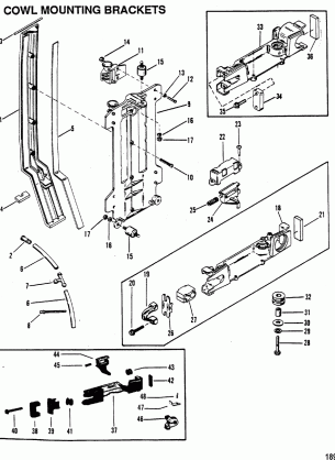 Cowl Mounting Brackets