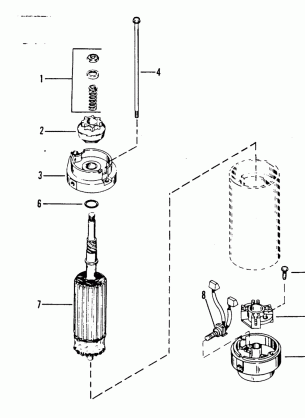 STARTER MOTOR ASSEMBLY