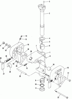 CLAMP AND SWIVEL BRACKET