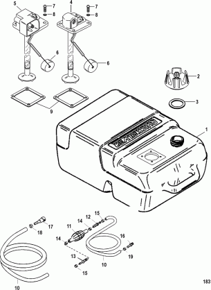 Fuel Tank(Plastic- 6.6 Gallon)