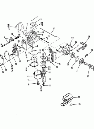 CARBURETOR ASSEMBLY (15)