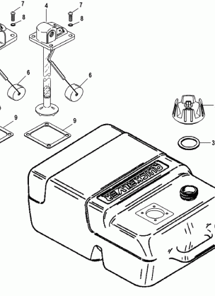 Fuel Tank Assembly(3.2 Gallon)